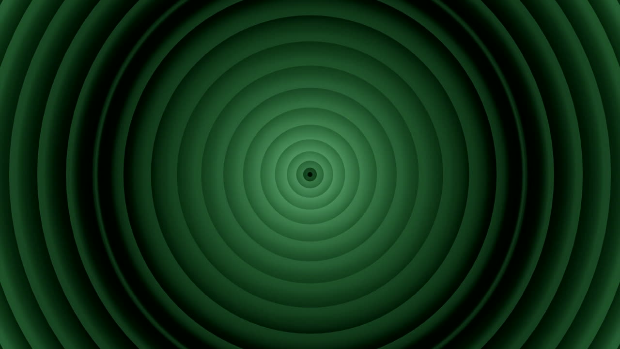 fondo de círculos concéntricos verdes abstractos