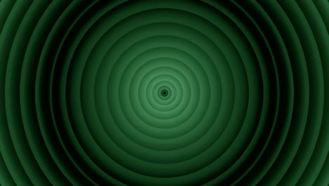 fondo de círculos concéntricos verdes abstractos