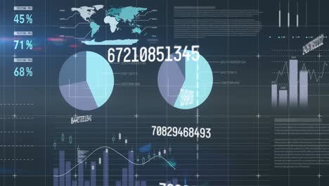 Animation-of-changing-numbers-over-statistical-data-processing-against-grey-background