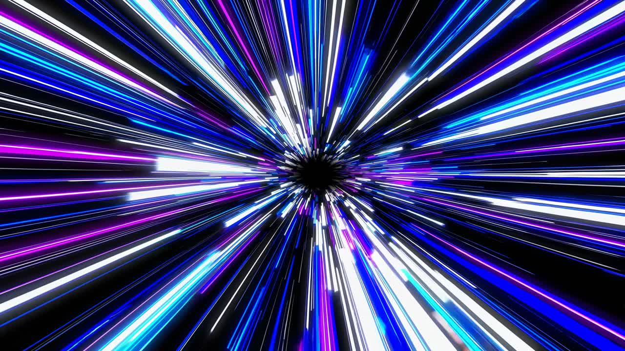 Hyperspace Tunnel - Neon Speed