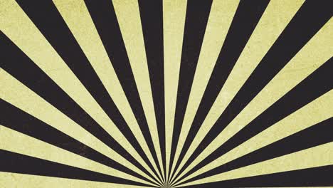 rayas sunburst retro movimiento giratorio de fondo animación 4k video de stock