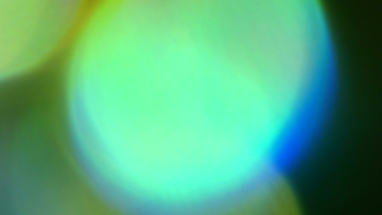 Defocused light leaks and bokeh background