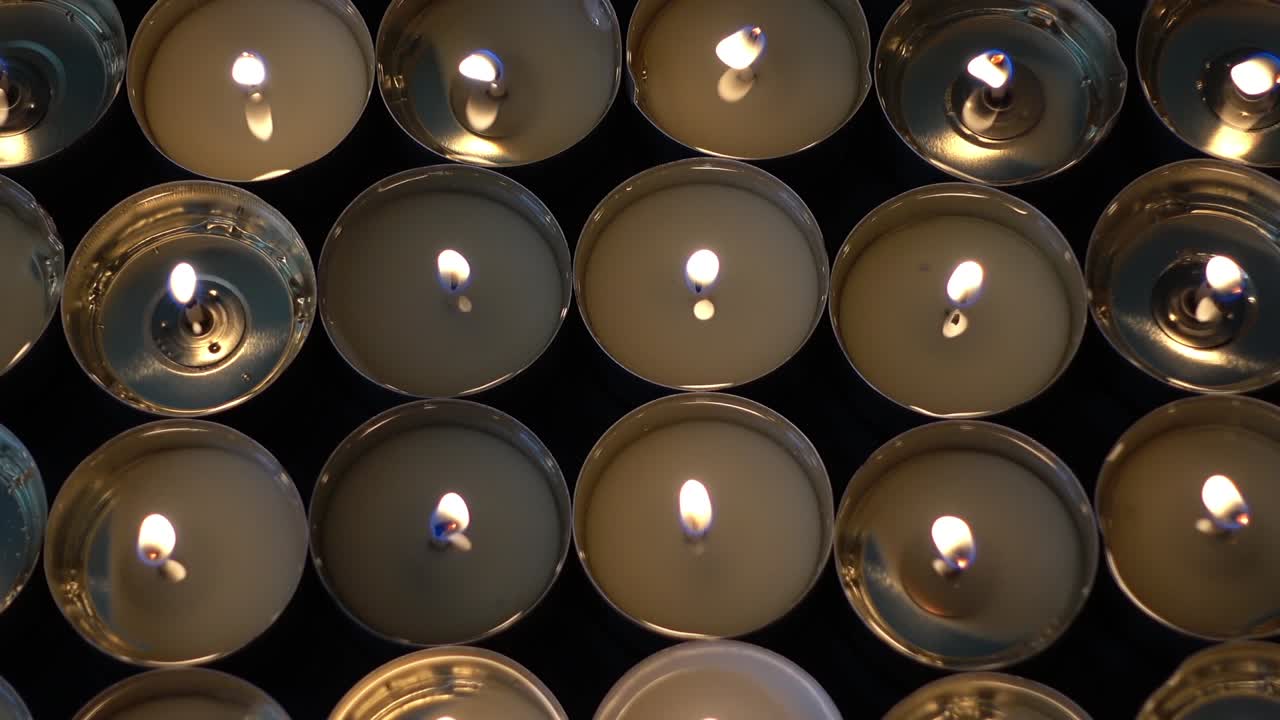 Ljus på en svart bakgrund