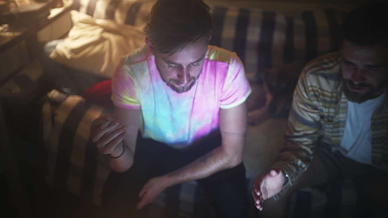 We're having a chilled evening