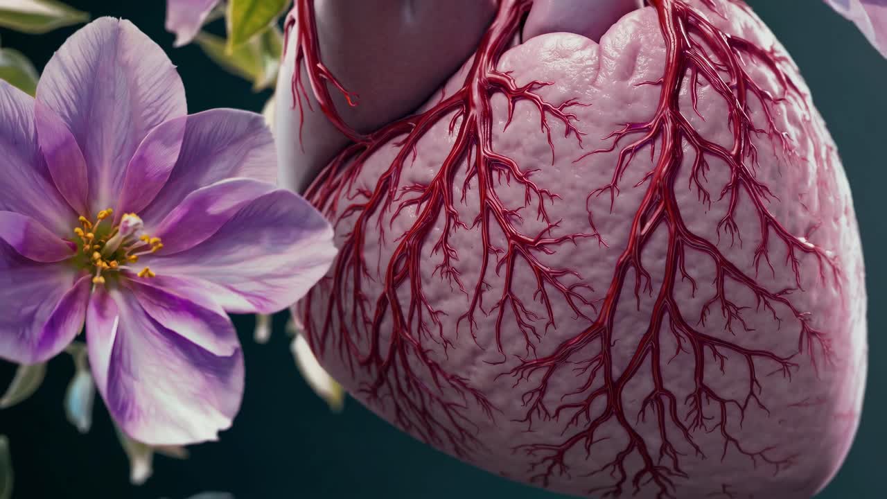 꽃이 달린 심장