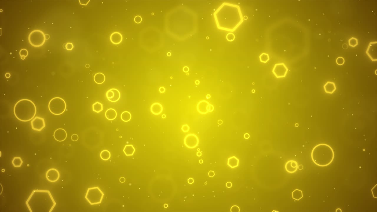 추상적인 노란색 기하학적 배경