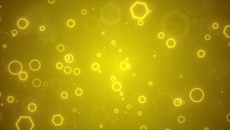 fondo geométrico amarillo abstracto