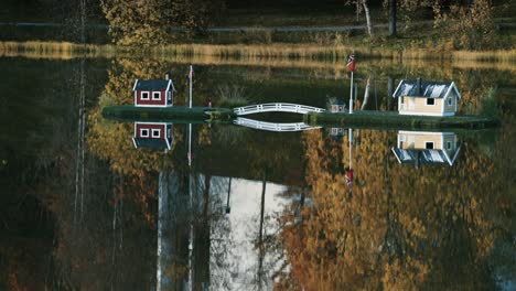 Eine-Idyllische-Szene-In-Der-Stadt-Finnsnes,-Norwegen