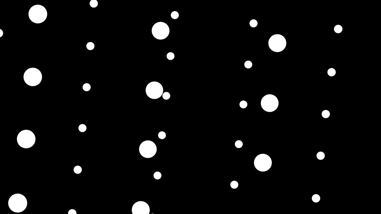geanimeerde goed gestructureerde witte stippen op een witte achtergrond.