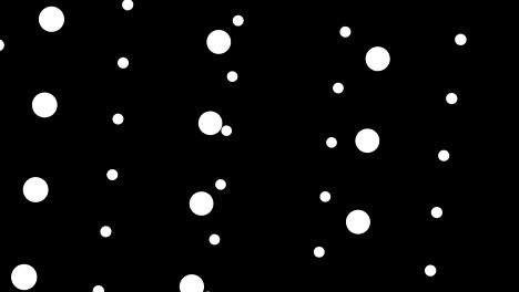 animated well-structured white dots on a white background.