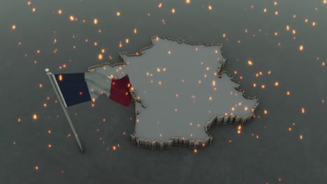 france map background 4k