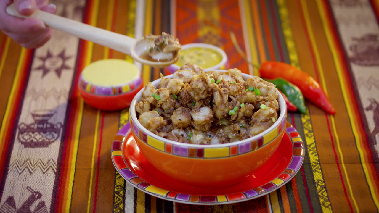 plato mote sucio de ecuador