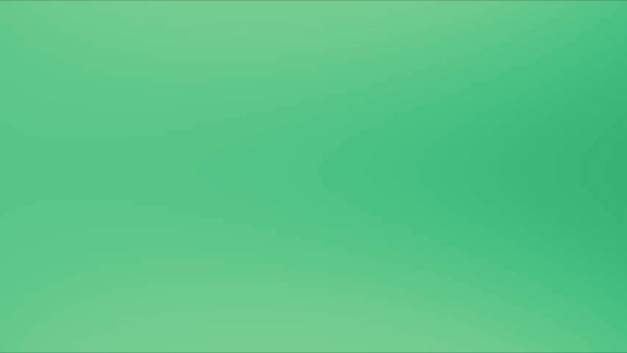 Arrière-plan animé abstrait avec des transitions de dégradé vert doux
