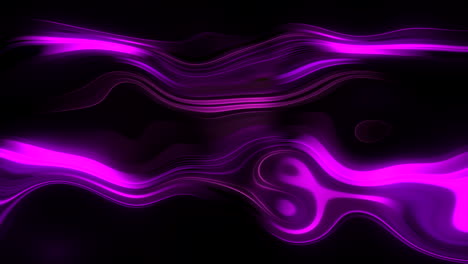 abstract purple glowing waves background