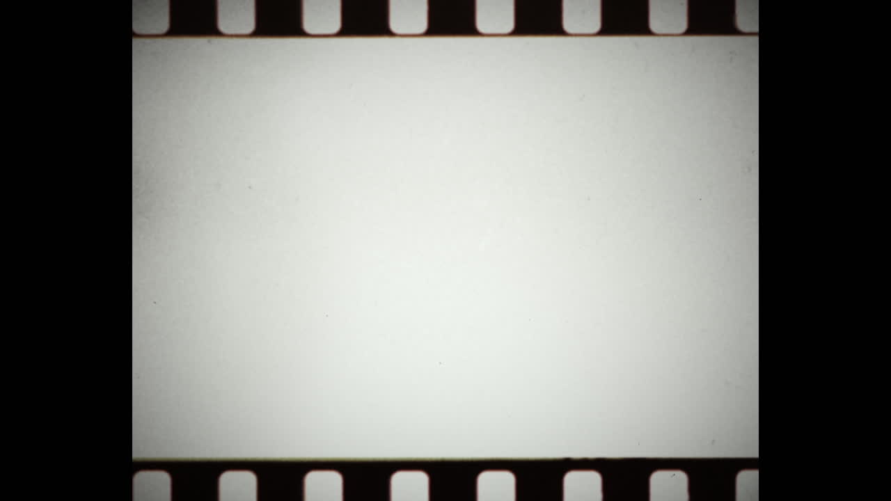 marco de película en blanco