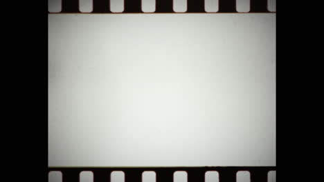 marco de película en blanco