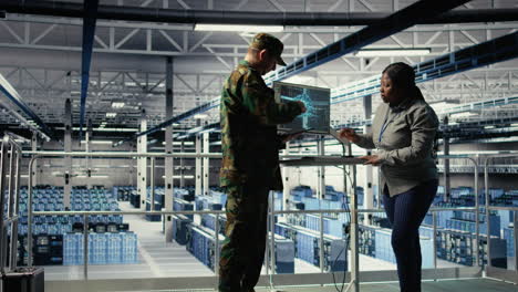 server room army experts deploy ai tech to modernize defense infrastructure