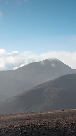 Zeitraffer-Des-Vulkans-Bayuyo,-Fuerteventura.