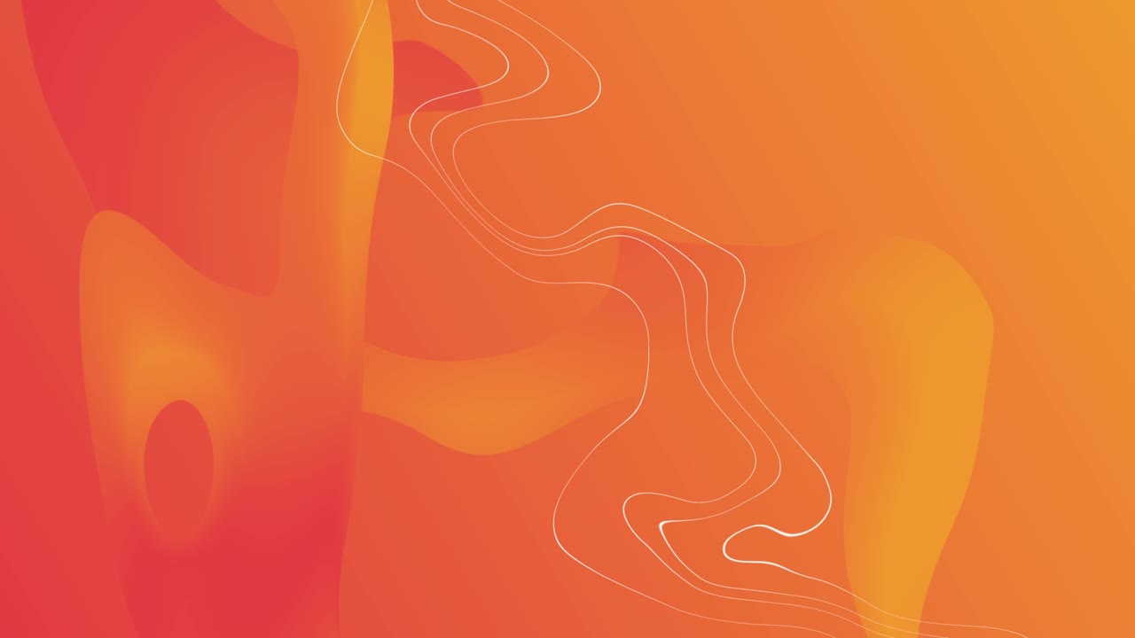 abstracto colorido de moda de color rojo línea líquida animación de fondo 1.mp4