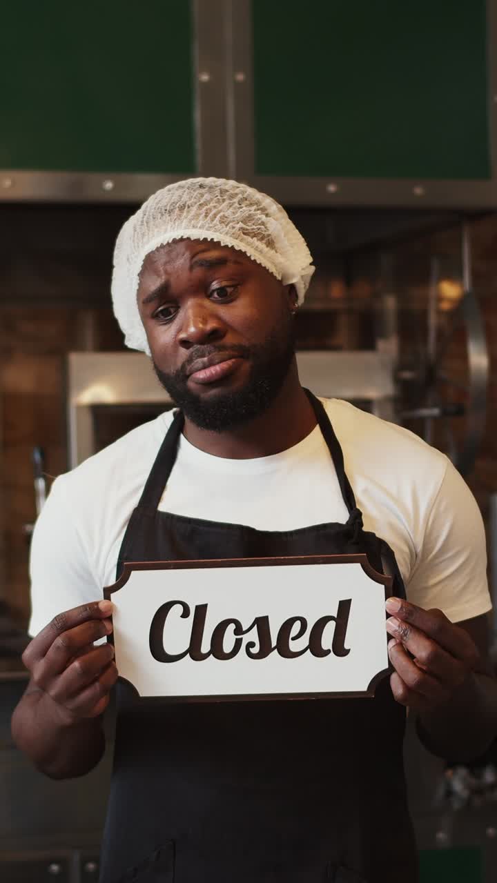 Restaurant Closed Sign