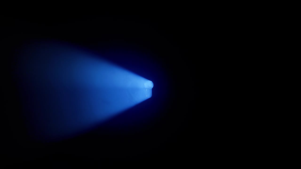 luz misteriosa a través del agujero de la llave.