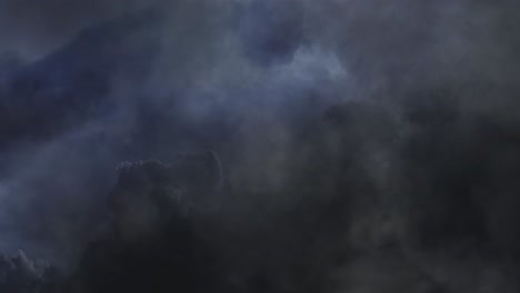 el fondo del cielo oscuro nubes tormenta épica tropical