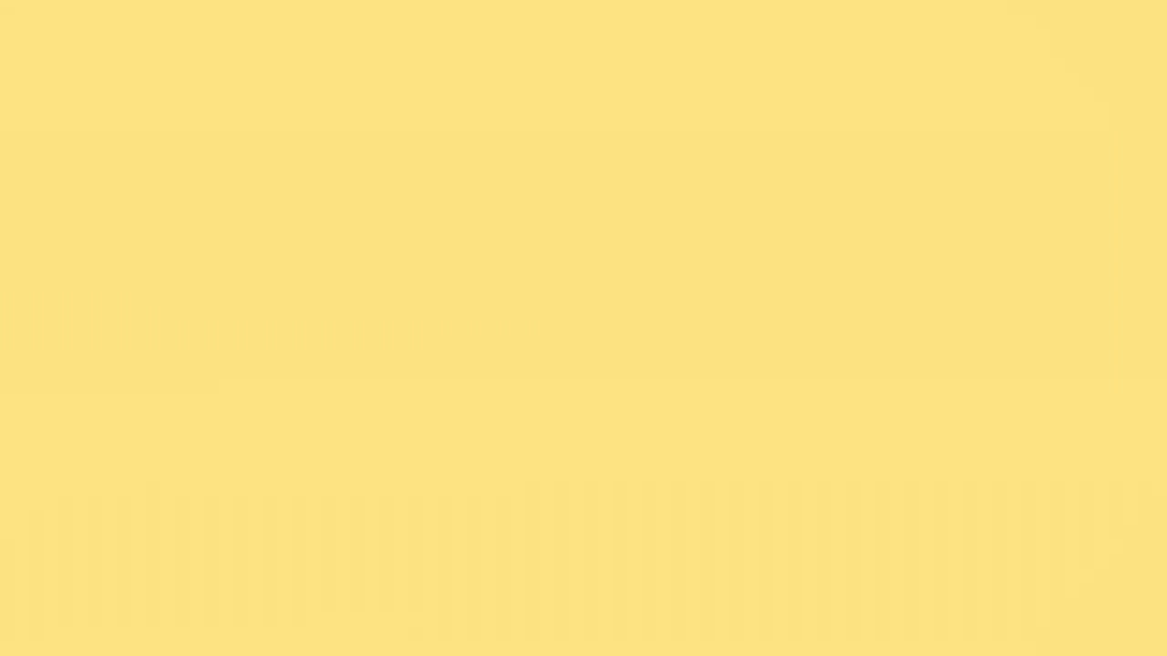 Fluid Abstract Graphic Transition with Yellow and Peach Shapes