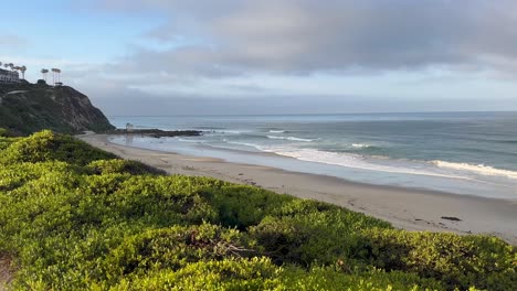 A-beautiful-sunrise-in-Dana-Point,-California