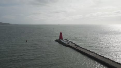 Hope-For-Rescue-Navegación-Poolbeg-Faro-Puerto-De-Dublín-Antena