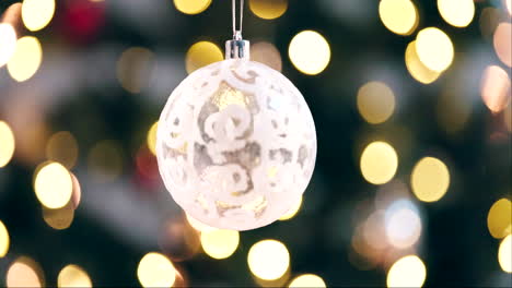Ball,-new-year-and-Christmas-with-festive-lights