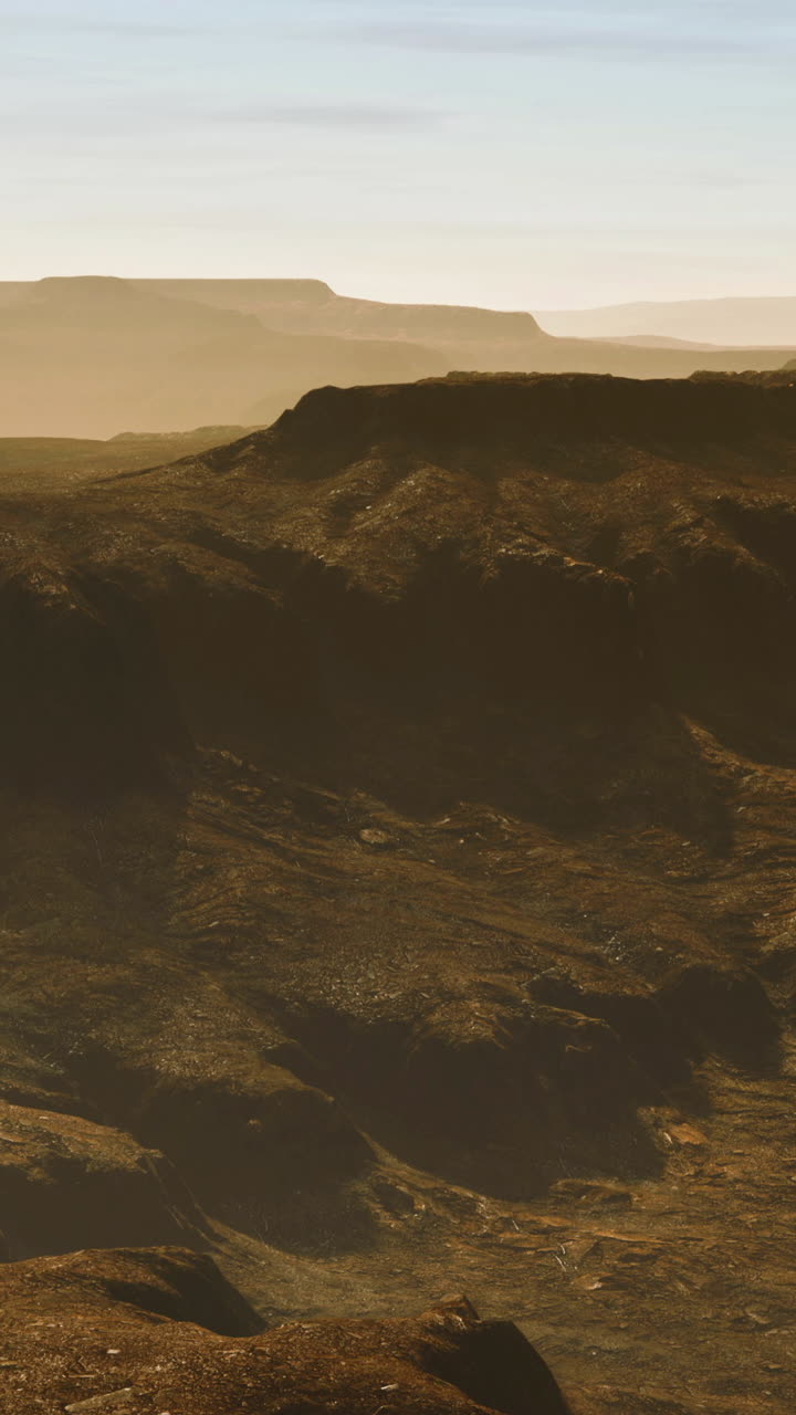 una vista panorámica de un cañón del desierto