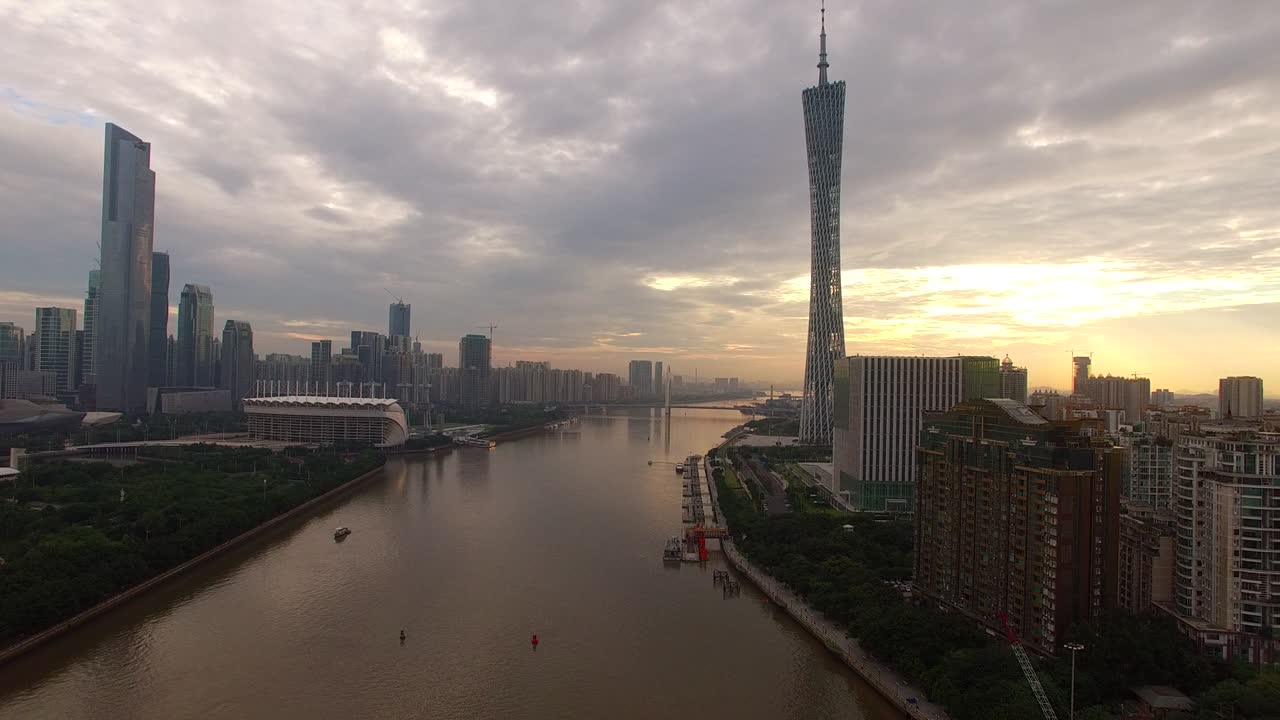 paisaje de la ciudad de guangzhou
