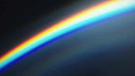 rainbow light dispersed through prism