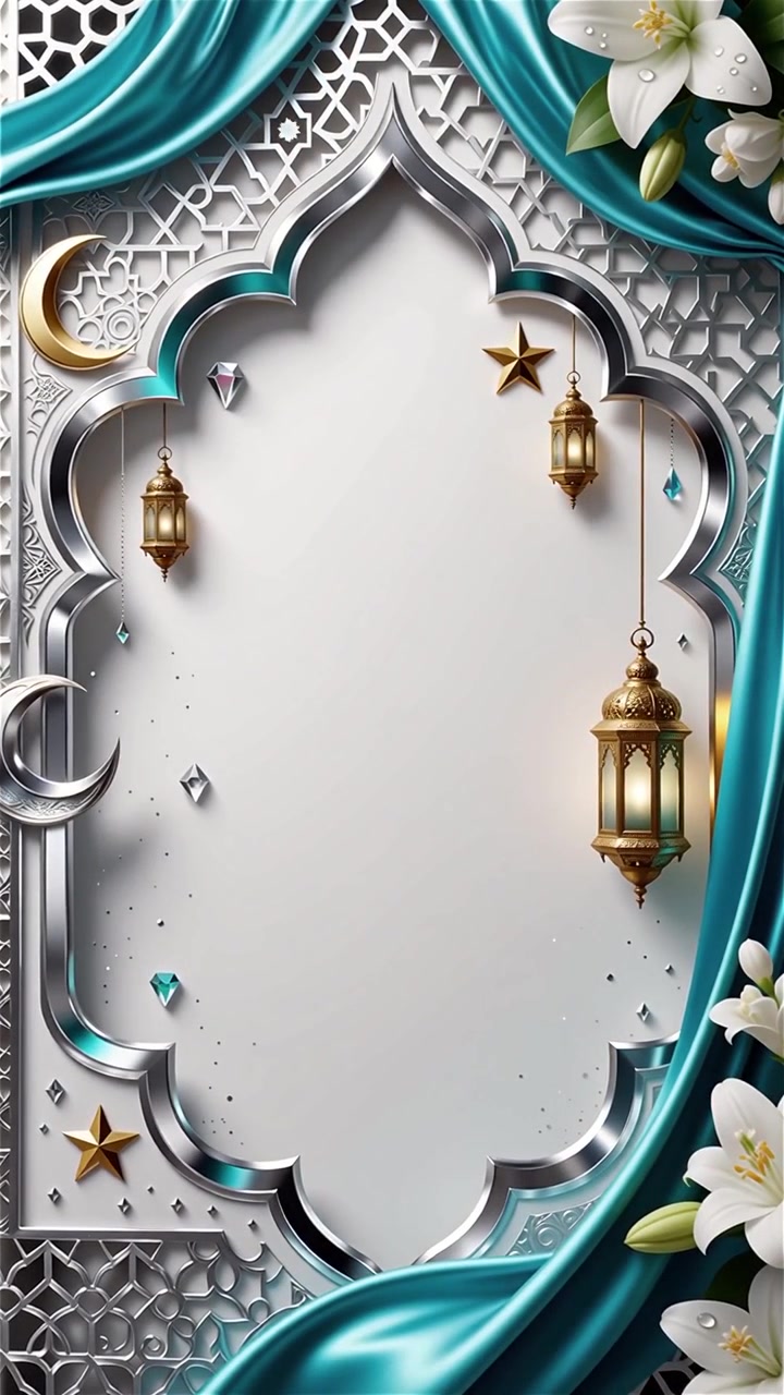 Compleanno del Profeta Maometto Mawlid al-Nabi Sfondo Islamico