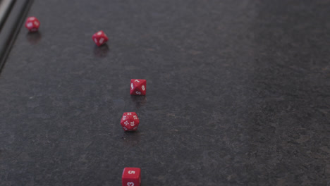 rolling polyhedral game dice 06