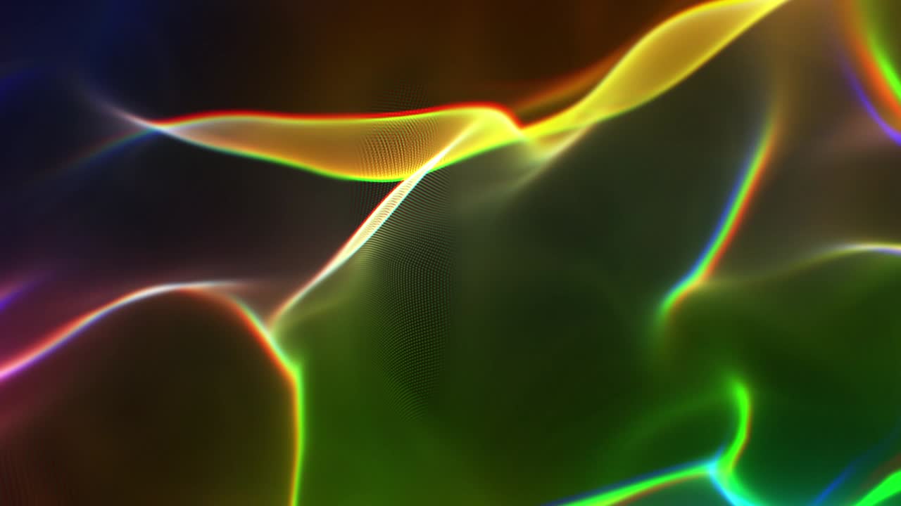 movimiento de onda de fluido abstracto colorido