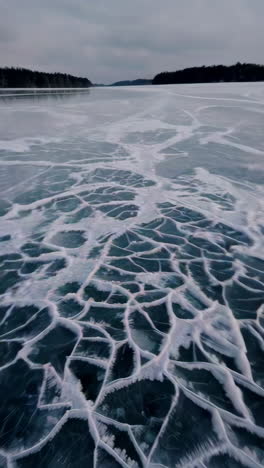 Frozen Lake Surface