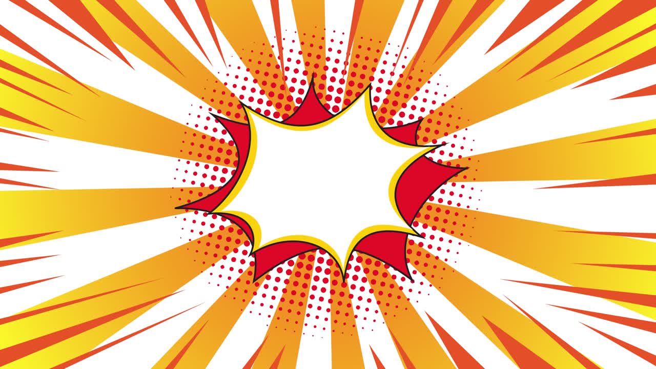 다채롭고 확장되는 추상적인 모양이 움직이고 있습니다.