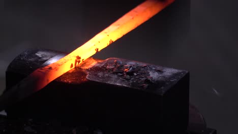 blacksmith metal forging in 4k