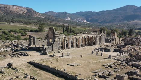 volubilis, an ancient city in morocco, thrived under roman rule and is renowned for its archaeological ruins, intricate mosaics, and historical importance in north africa