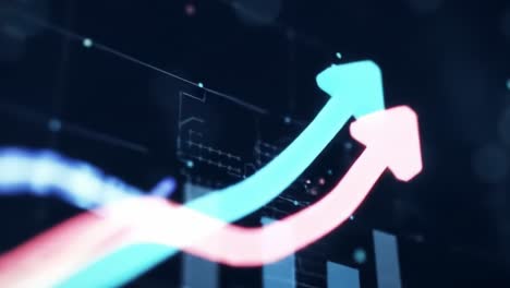 this presentation showcases detailed financial data trends represented through graphics and dynamic charts. viewers can gain insights into analytics conveying growth and patterns.