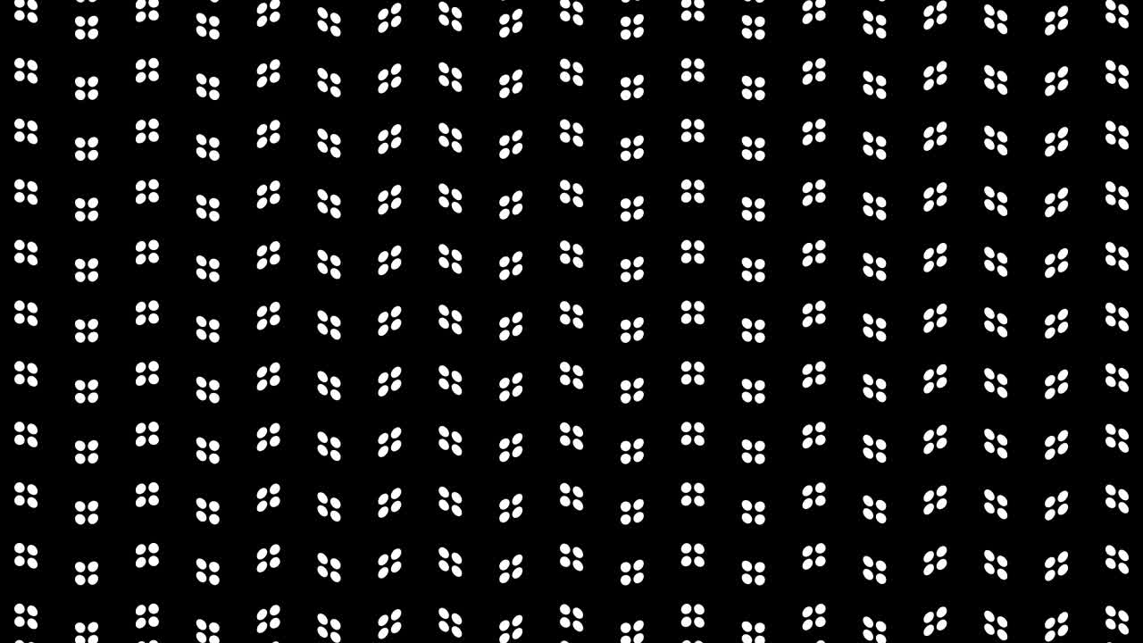 2D graphic video pattern with a horizontal wave effect that moves to the left