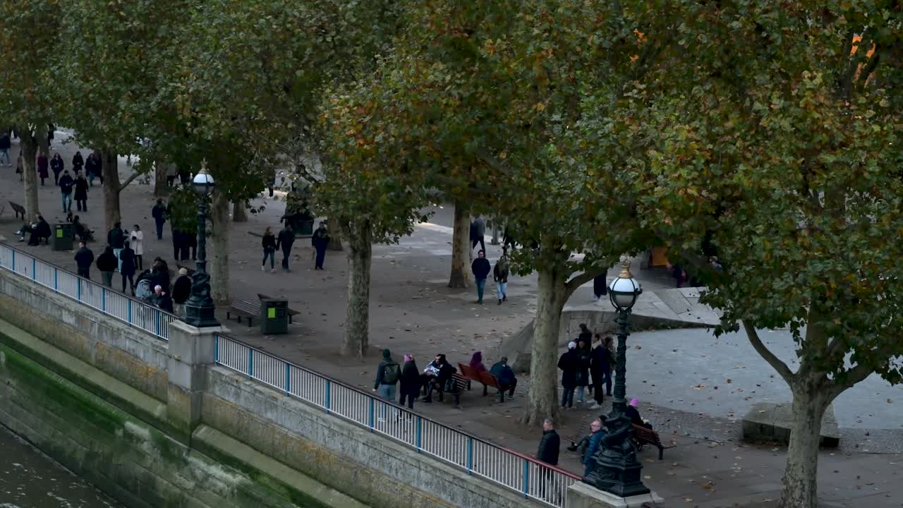 View towards Southwark from Waterloo Bridge, United Kingdom