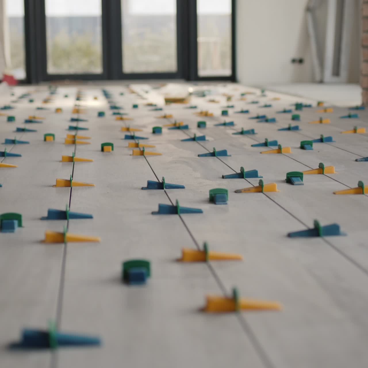 baldosas de cerámica colocadas en el suelo 4