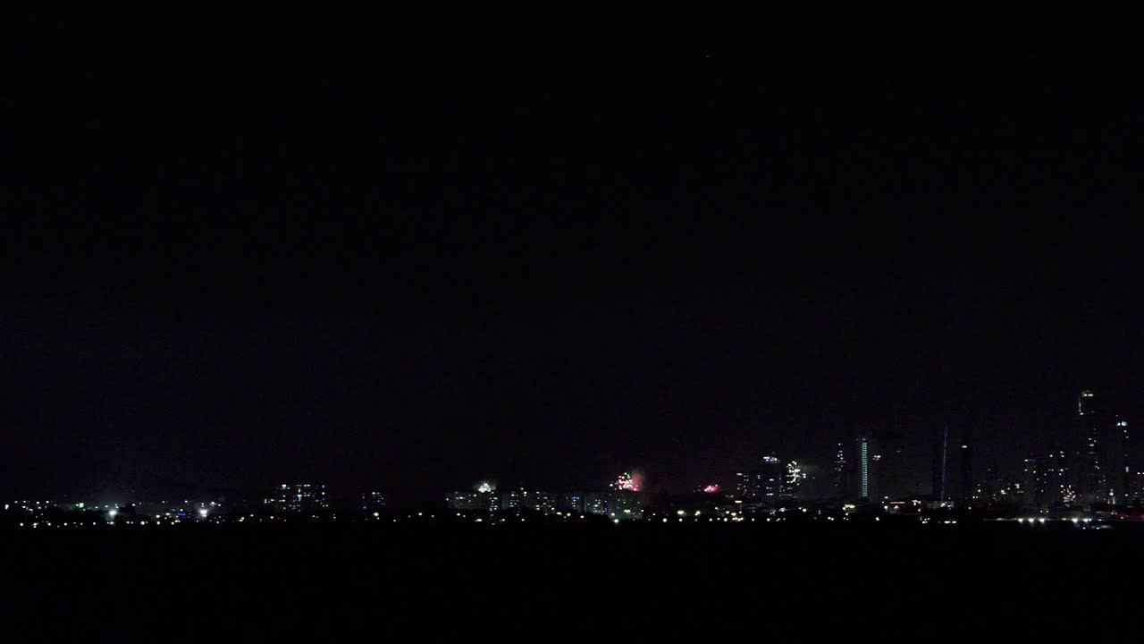 파나마시티 새해 전야 불꽃쇼