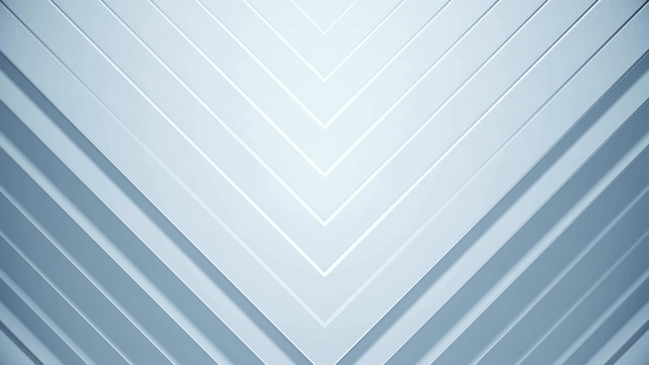 Clean 3d abstract background for business media. Geometric wave animation. Blinds visual effect. Seamless loop.