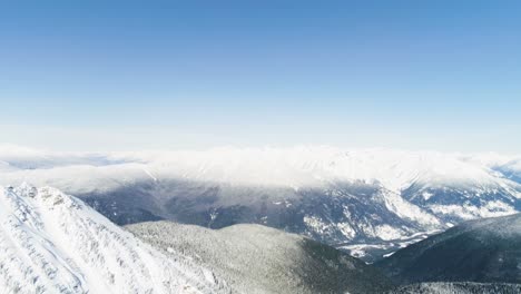 Snow-capped-mountain-during-winter-4k