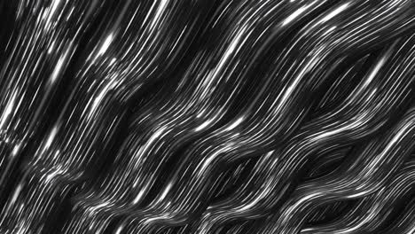 abstract black and white wave pattern