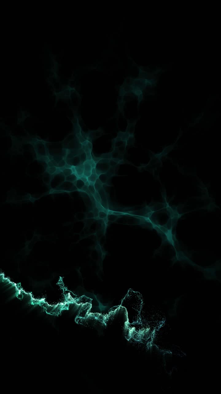 Abstract Teal Water Pattern