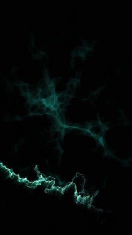 abstract teal water pattern